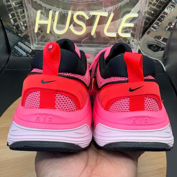 Nike Air Max Bliss Shoes Women's 10.5 Laser Pink/White/Solar Red Run - Picture 7 of 10